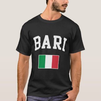 Camiseta Italia Bari Toscana Sicilia Italia Bandera Italian