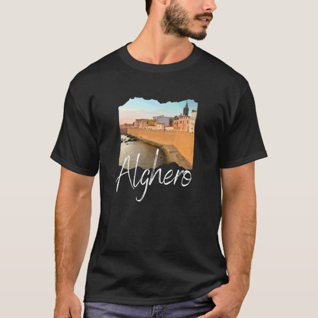 Camiseta Italia Cerdeña Alghero RecuerdoAlghero (Anverso)