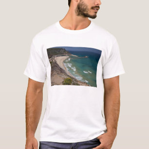 Camiseta Italia, Cerdeña, Buggerru. Playa de Buggerru y