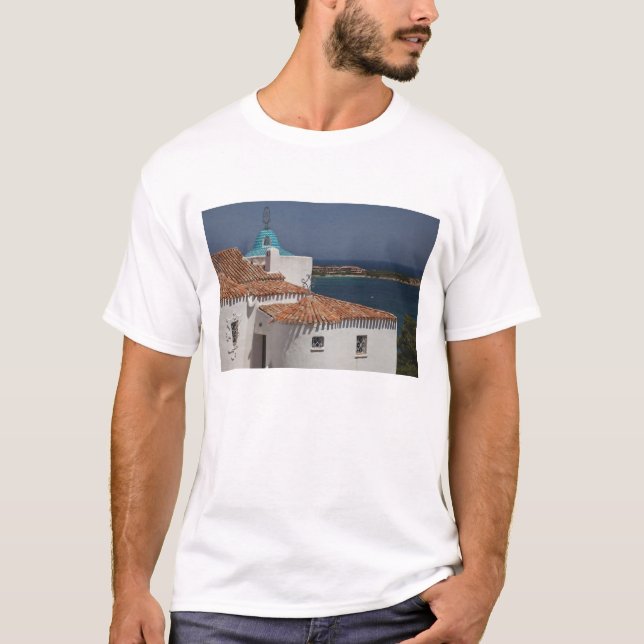 Camiseta Italia, Cerdeña, Porto Cervo. Chiesa de Stella (Anverso)