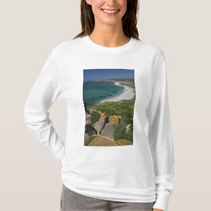 Camiseta Italia, Cerdeña, Tharros. Vista desde la española