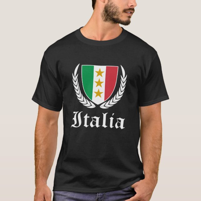 Camiseta Italia Crest (Anverso)