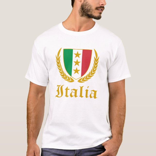Camiseta Italia Crest (Anverso)