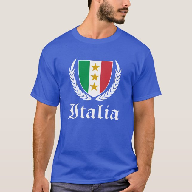 Camiseta Italia Crest (Anverso)