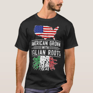 Camiseta Italia cultivada en Estados Unidos se enorgullece 