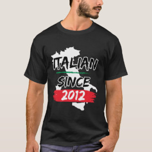 Camiseta Italia desde 2012 Italia Map Italia Italiano