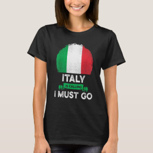 Camiseta Italia dice que debo ir a las raíces del patrimoni