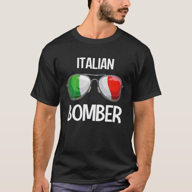 Camiseta Italia divertida e italiana jerga Italia Pun Bombe (Anverso)