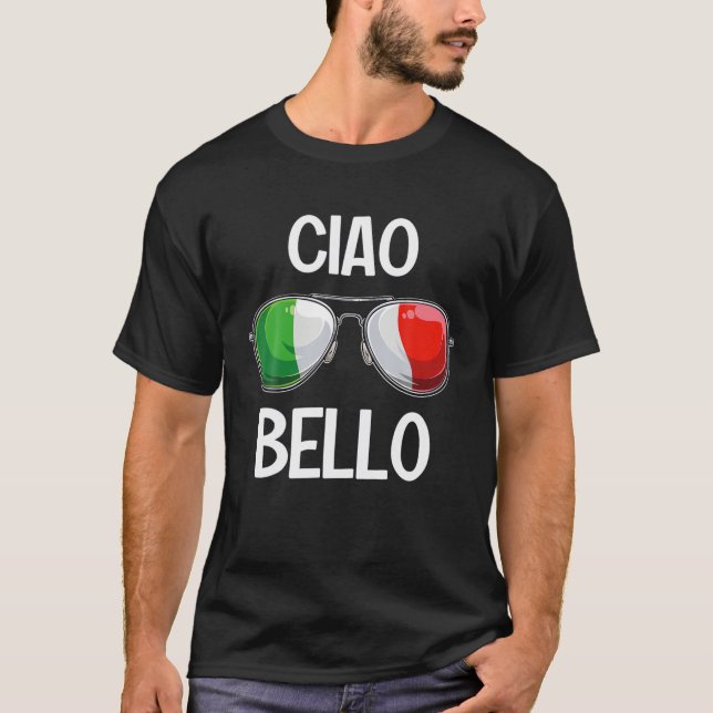 Camiseta Italia divertida e italiana jerga Italia Pun Buong (Anverso)