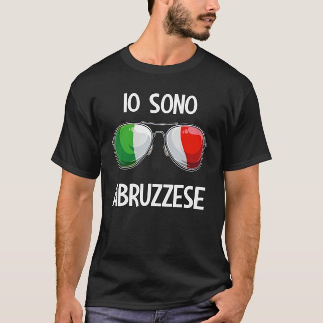 Camiseta Italia divertida e italiana jerga Italia Pun Io So (Anverso)