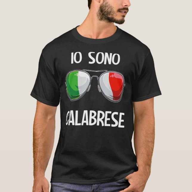 Camiseta Italia divertida e italiana jerga Italia Pun Io So (Anverso)