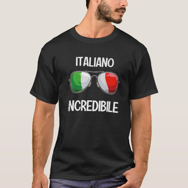 Camiseta Italia divertida e italiana jerga Italia Pun Itali (Anverso)
