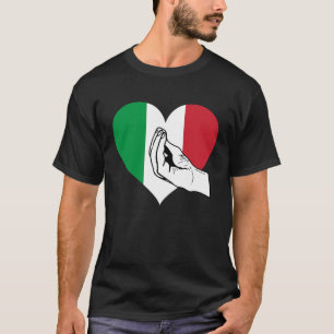 Camiseta Italia entrega cultura de conversación italiana It