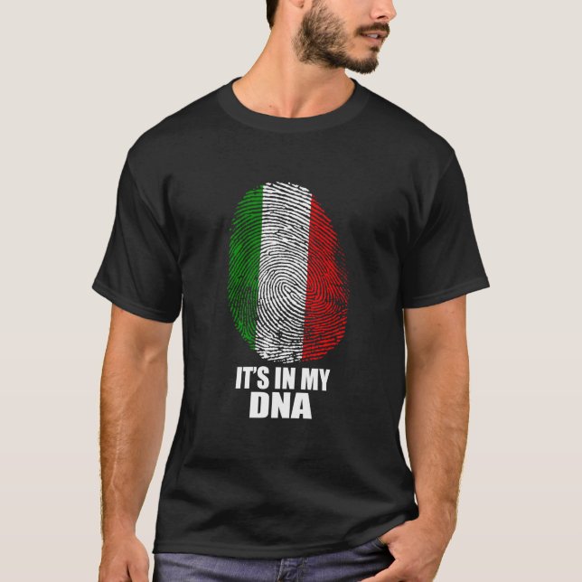 Camiseta italia es mi dna (Anverso)