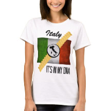 Italia está en mi ADN Ancesto Bandera Italiana Rot