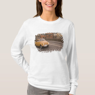 Camiseta Italia, Florencia. Fiat 800 Rally cruza el Arno