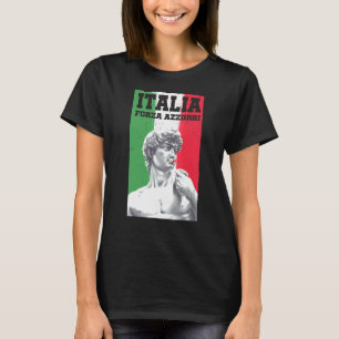 Camiseta Italia Forza Azzurri Italia Ama El Fútbol