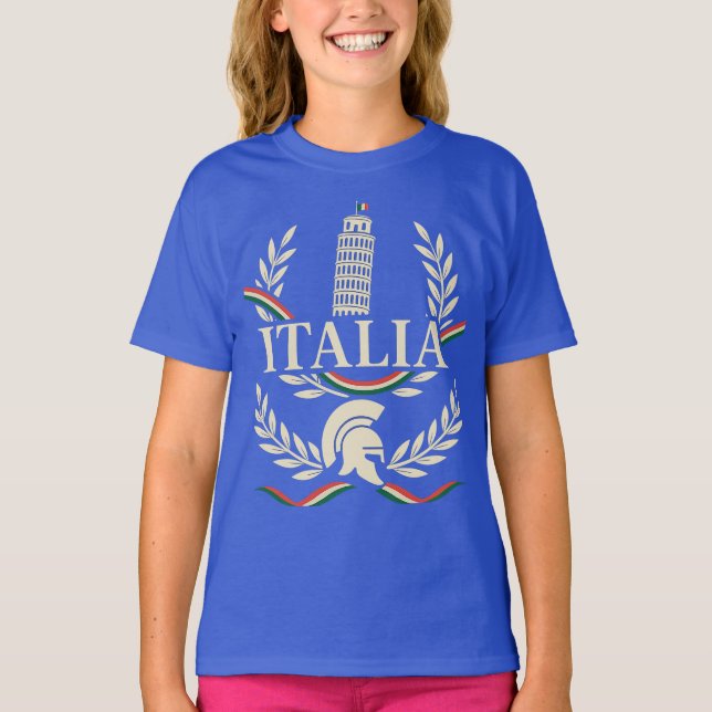 Camiseta Italia Heritage Crest (Anverso)