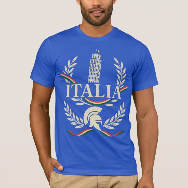 Camiseta Italia Heritage Crest (Anverso)