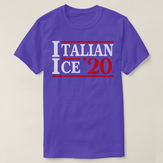 Camiseta Italia Ice 2020 Italia Food Italiano (Diseño del anverso)