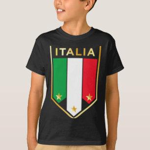 Camiseta Italia Imprimir Orgulloso Fútbol Italiano
