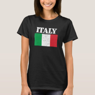 Camiseta Italia Italia Bandera Italiana Orgullo Hogareño It