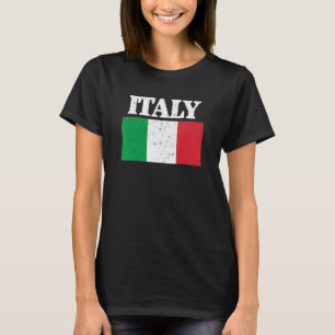 Camiseta Italia Italia Italia Bandera Italiana Hogar Orgull