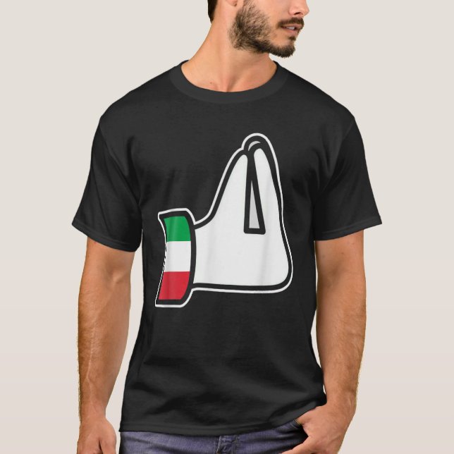 Camiseta Italia Italia Italia Italia Italiano Humor F (Anverso)