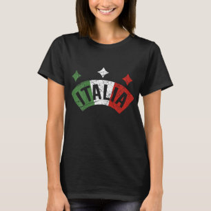 Camiseta Italia: La bandera italiana está en peligro en Ita