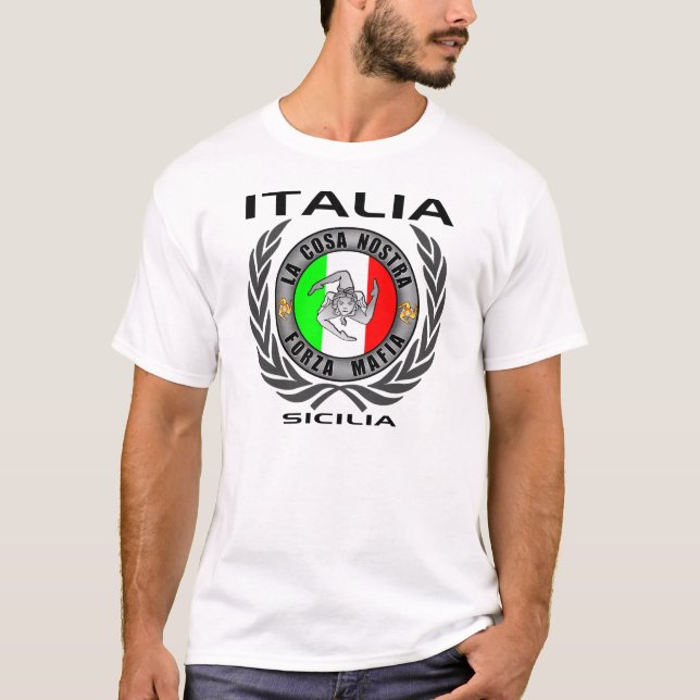 Camiseta ITALIA - La Cosa Nostra (SICILIA) (Anverso)