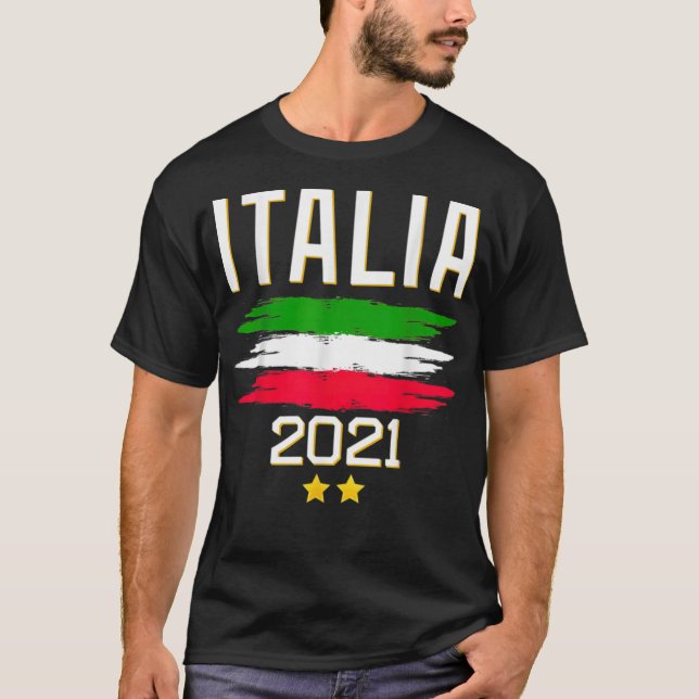Camiseta Italia: La selección de campeones italianos de fút (Anverso)