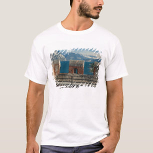 Camiseta Italia, Malcesine, vista desde el castillo del lag