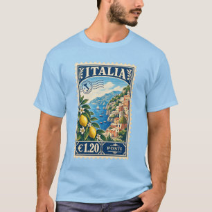   Camiseta : Italia Mediterránea — Vintage