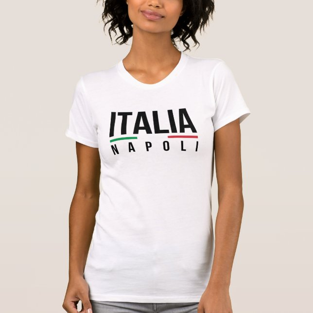 Camiseta Italia Nápoles (Anverso)