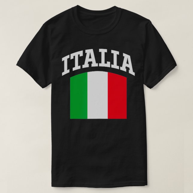 Camiseta Italia Pocket Italia Bandera Hogar Italiano Orgull (Diseño del anverso)