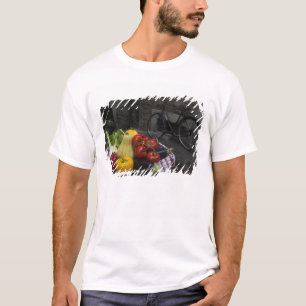 Camiseta Italia, provincia de Brescia, Gargnano. Mesa con 2