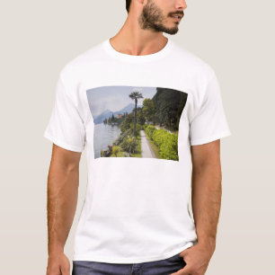Camiseta Italia, provincia de Lecco, Varenna. Villa Monaste