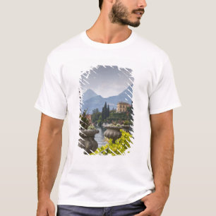 Camiseta Italia, provincia de Lecco, Varenna. Villa Monaste