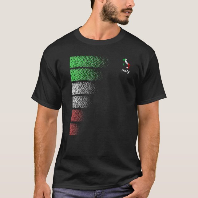 Camiseta Italia Ropa Italiana Italia Para Mujeres Italia 1 (Anverso)