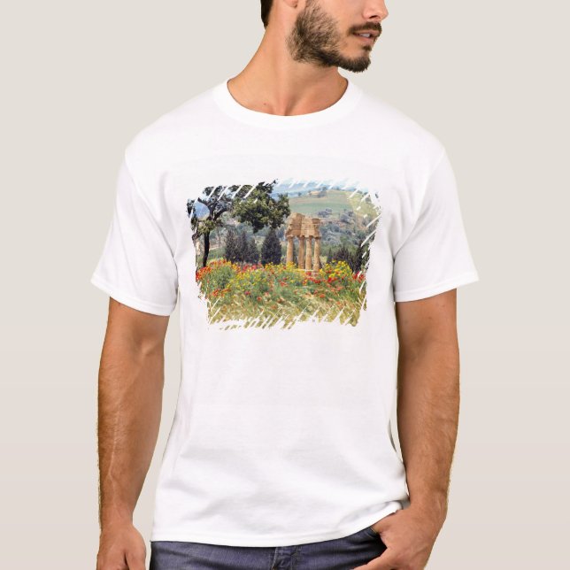 Camiseta Italia, Sicilia, Agrigento. Las ruinas de los (Anverso)