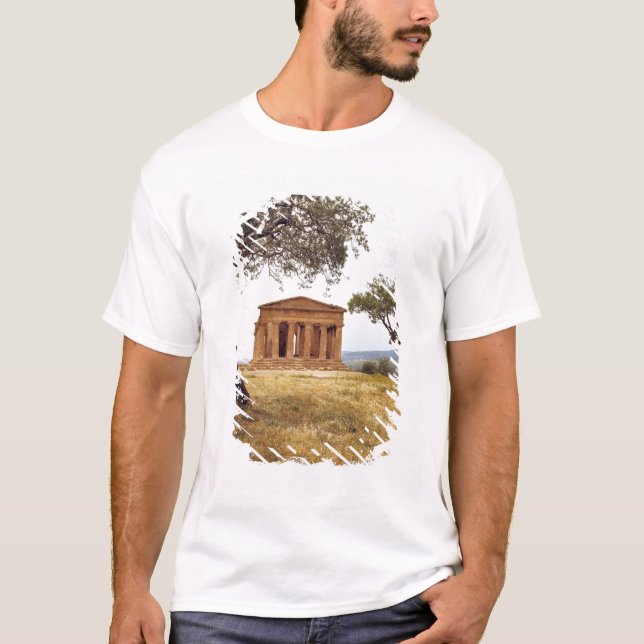 Camiseta Italia, Sicilia, Agrigento. Las ruinas de los 2 (Anverso)