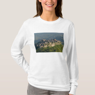Camiseta Italia, Sicilia, Enna, Calascibetta, Vista matutin