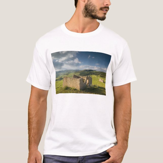 Camiseta Italia, Sicilia, Enna, Pergusa, Antigua granja (Anverso)