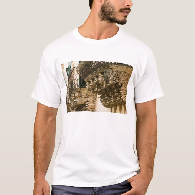 Camiseta ITALIA, Sicilia, NOTO: La mejor ciudad barroca en (Anverso)