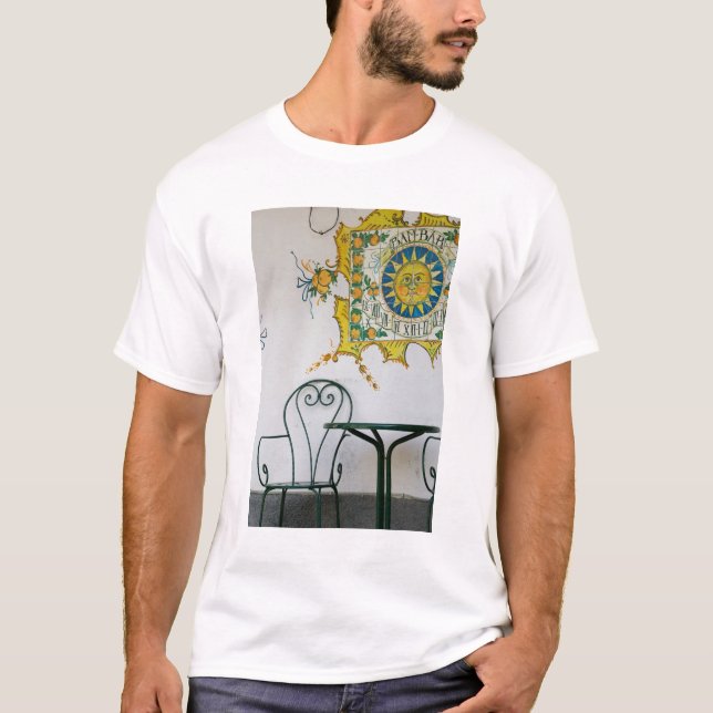 Camiseta ITALIA, Sicilia, TAORMINA: Bam, Bar Café Detalle (Anverso)