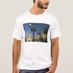 Camiseta ITALIA, Sicilia, TAORMINA: Piazza iX Aprile, San