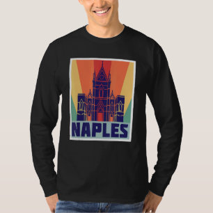 Camiseta Italia Souvenir Nápoles Casa Italiana Mediterráneo