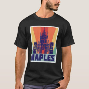 Camiseta Italia Souvenir Nápoles Casa Italiana Mediterráneo