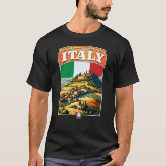 Camiseta Italia Toscana Campiña Europa