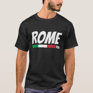 Camiseta Italia Vacaciones Roma Italia Viajes Bandera Itali